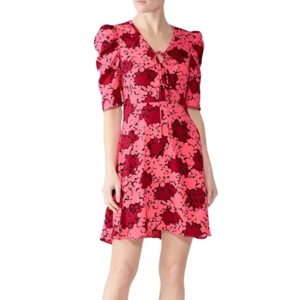 Kate spade bubble dot tie front dresses